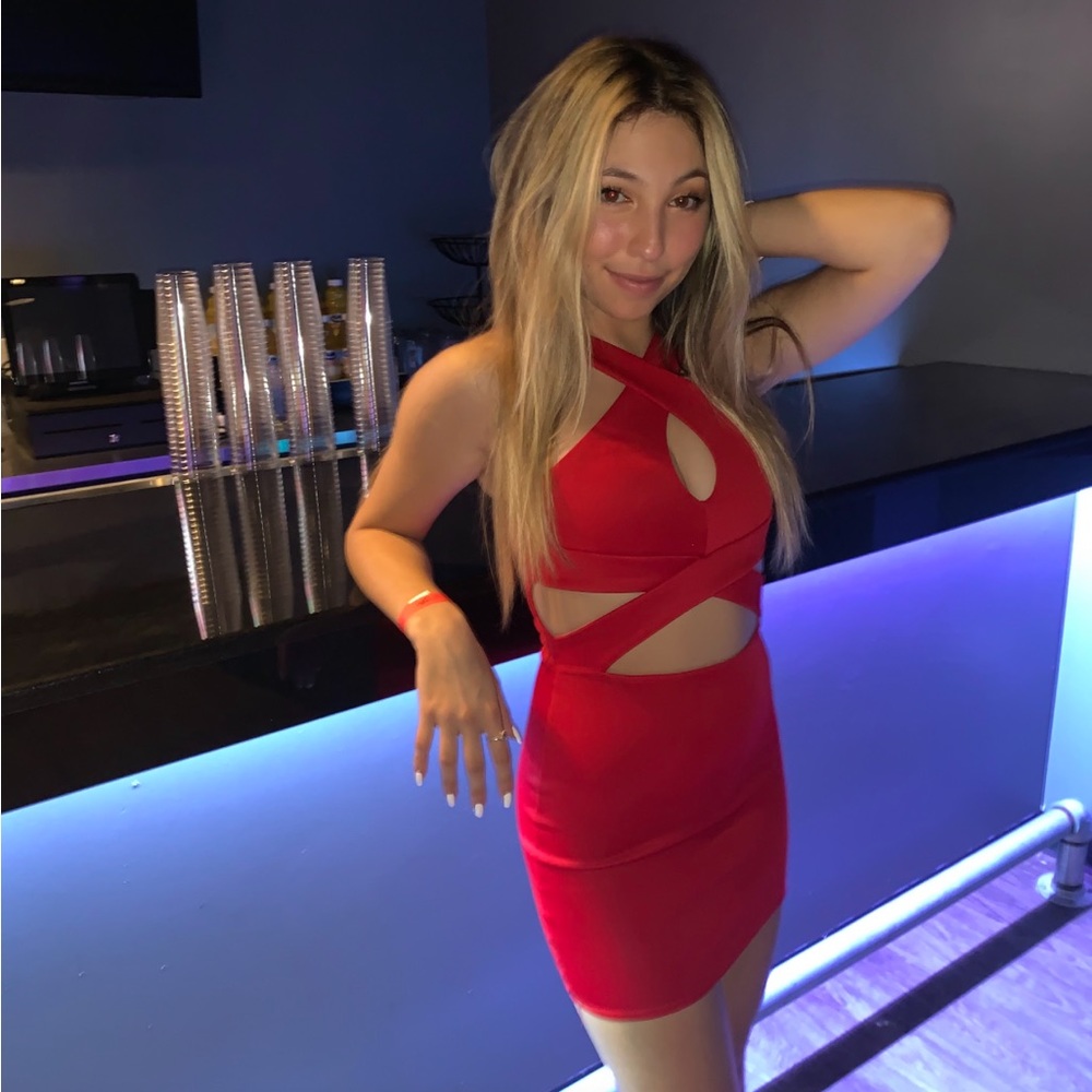 Cut out dress